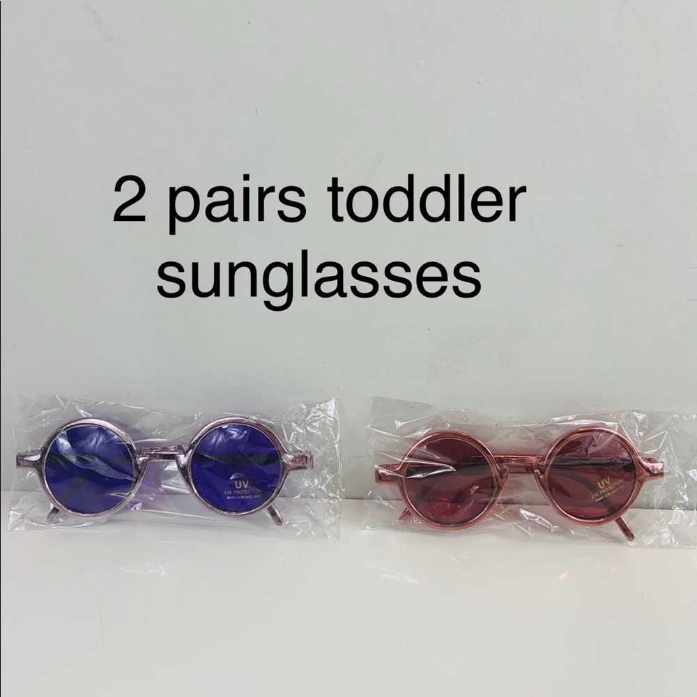 Brand New (2) pairs toddler sunglasses